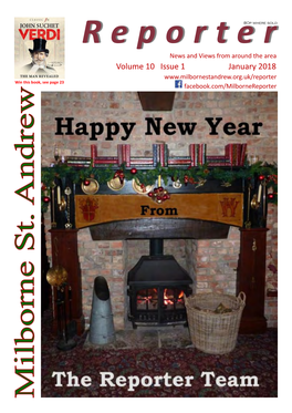 Volume 10 Issue 1 January 2018 Win This Book, See Page 23 Facebook.Com/Milbornereporter