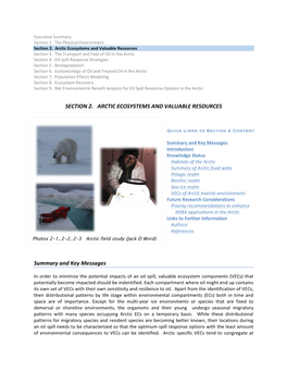 Arctic Ecosystems and Valuable Resources Section 3