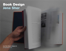 Book Design Jena Sher