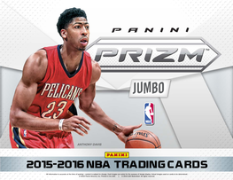 2015-2016 Nba Trading Cards
