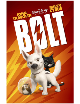 Bolt Assistant Animation WALT DISNEY PICTURES Supervisor
