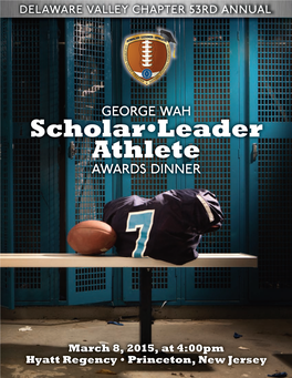 Scholar•Leader•Athlete Awards Dinner ROBERT F