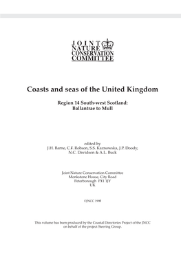 Coasts and Seas of the United Kingdom. Region 14: South-West