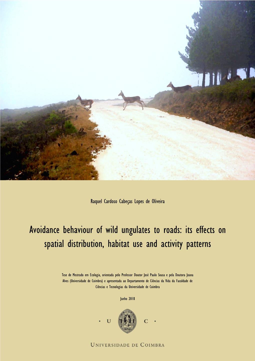 Avoidance Behaviour of Wild Ungulates to Roads: Its Effects on Spatial Distribution, Habitat Use and Activity Patterns