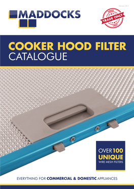 Cooker Hood Filter Catalogue