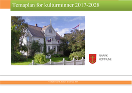 Temaplan for Kulturminner 2017-2028