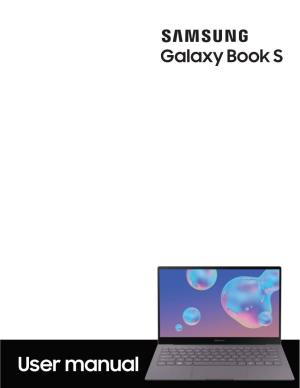 Samsung Galaxy Book S W767P User Manual