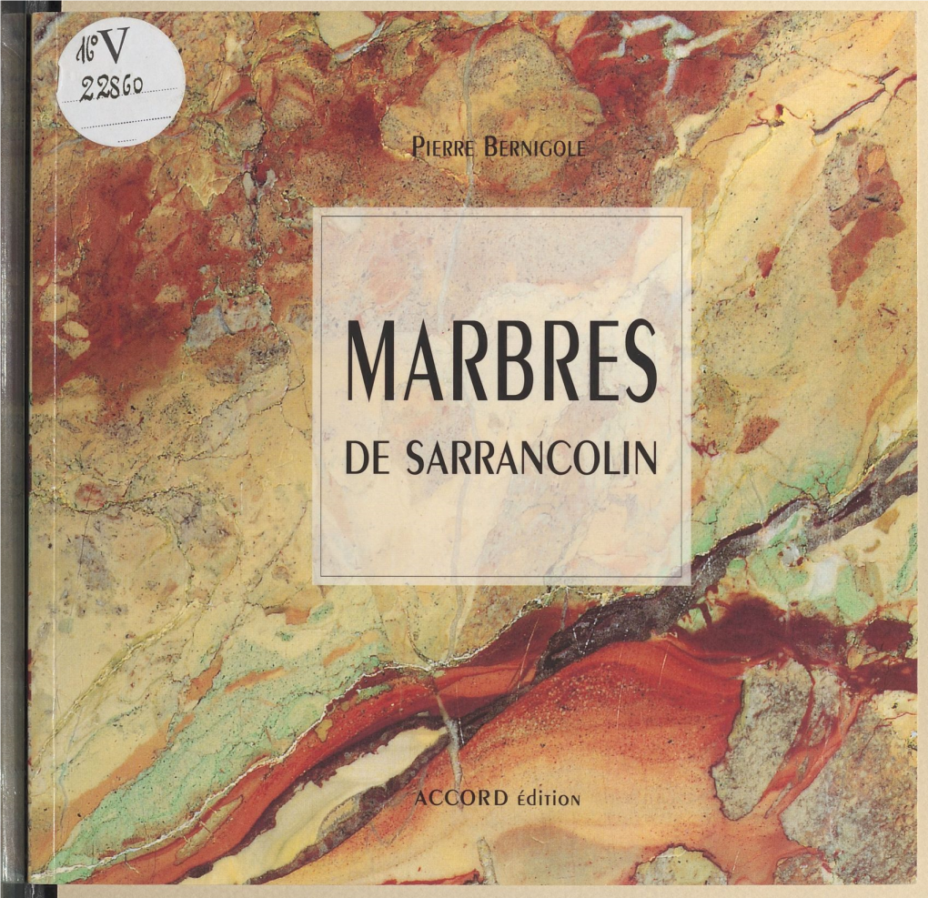 Marbres De Sarrancolin