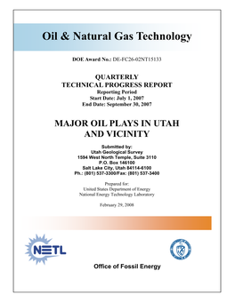 Oil & Natural Gas Technology
