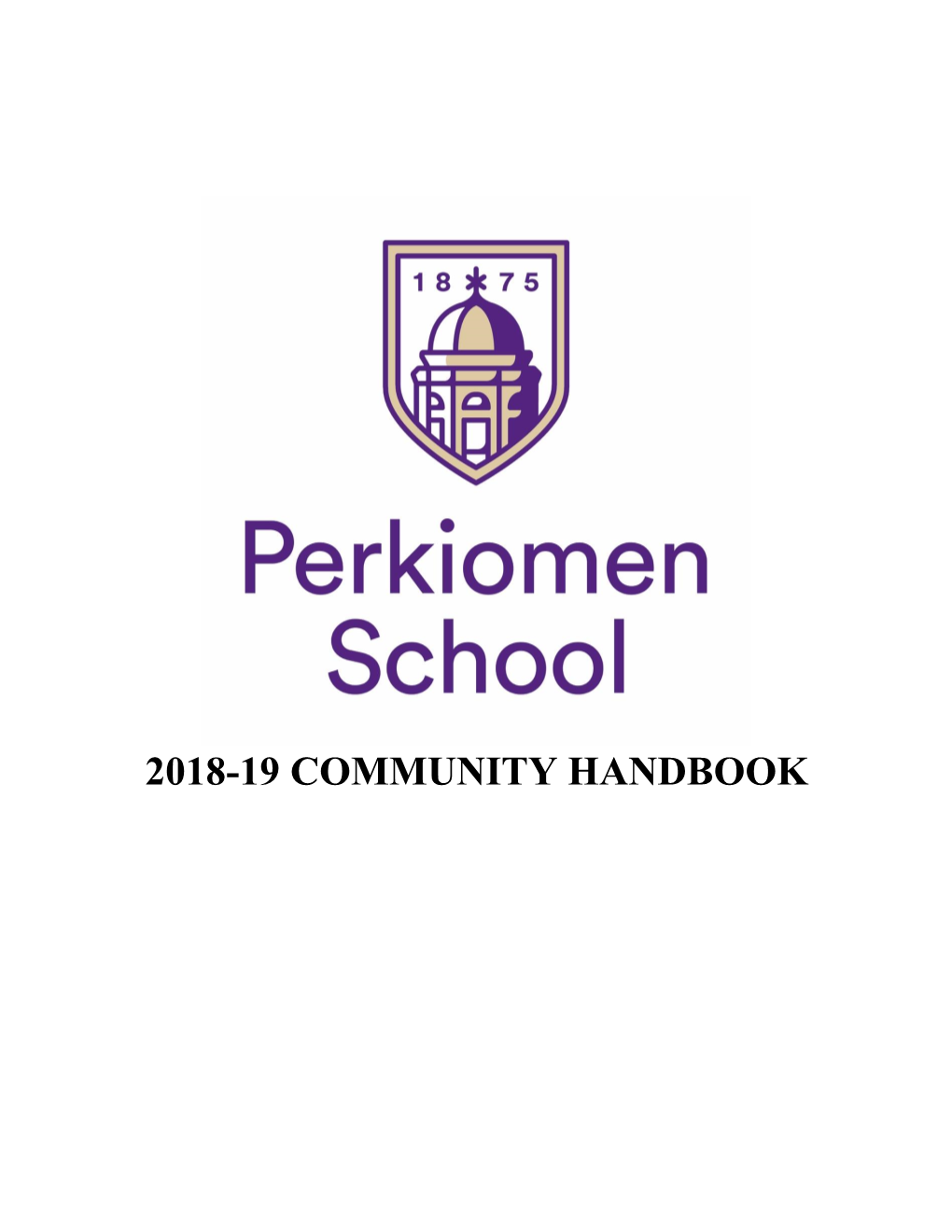 2018-19 Community Handbook