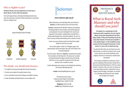 What Is Royal Arch Masonry and Why Should