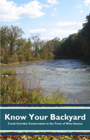 Know Your Backyard: Creek Corridor Conservation in the Town of West Seneca
