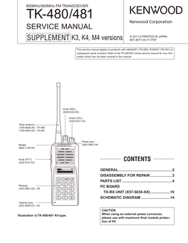 Tk-480/481 Service Manual