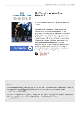 Kindle \\ the Terminator Omnibus: Volume 2 # Download