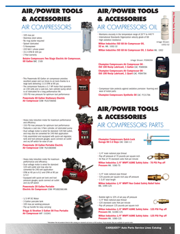 Air/Power Tools & Accessories