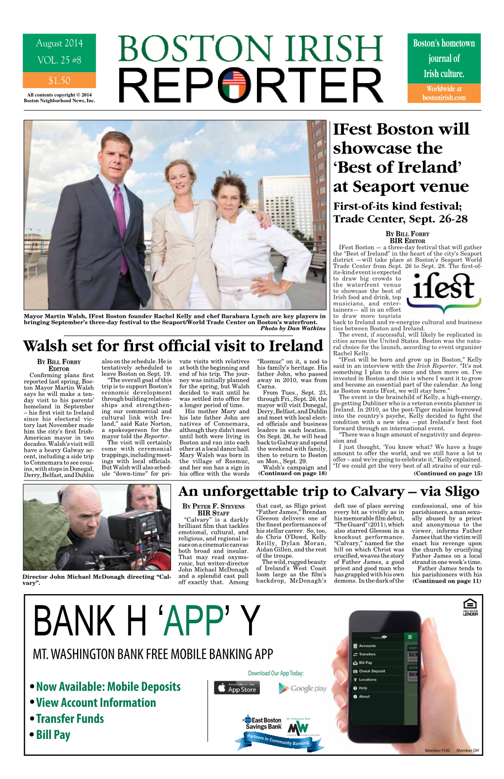 Ifest Boston Will Showcase the ‘Best of Ireland’ at Seaport Venue First-Of-Its Kind Festival; Trade Center, Sept