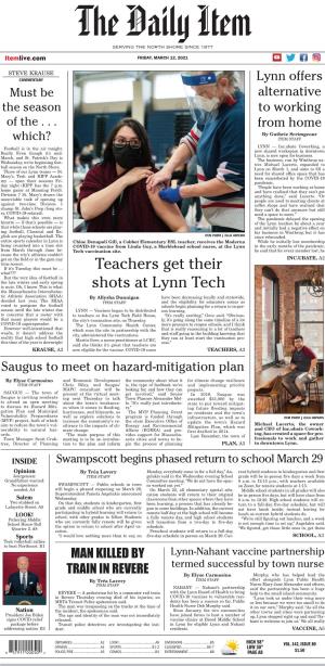Teachers Get Their Shots at Lynn Tech Lynn, Saugus