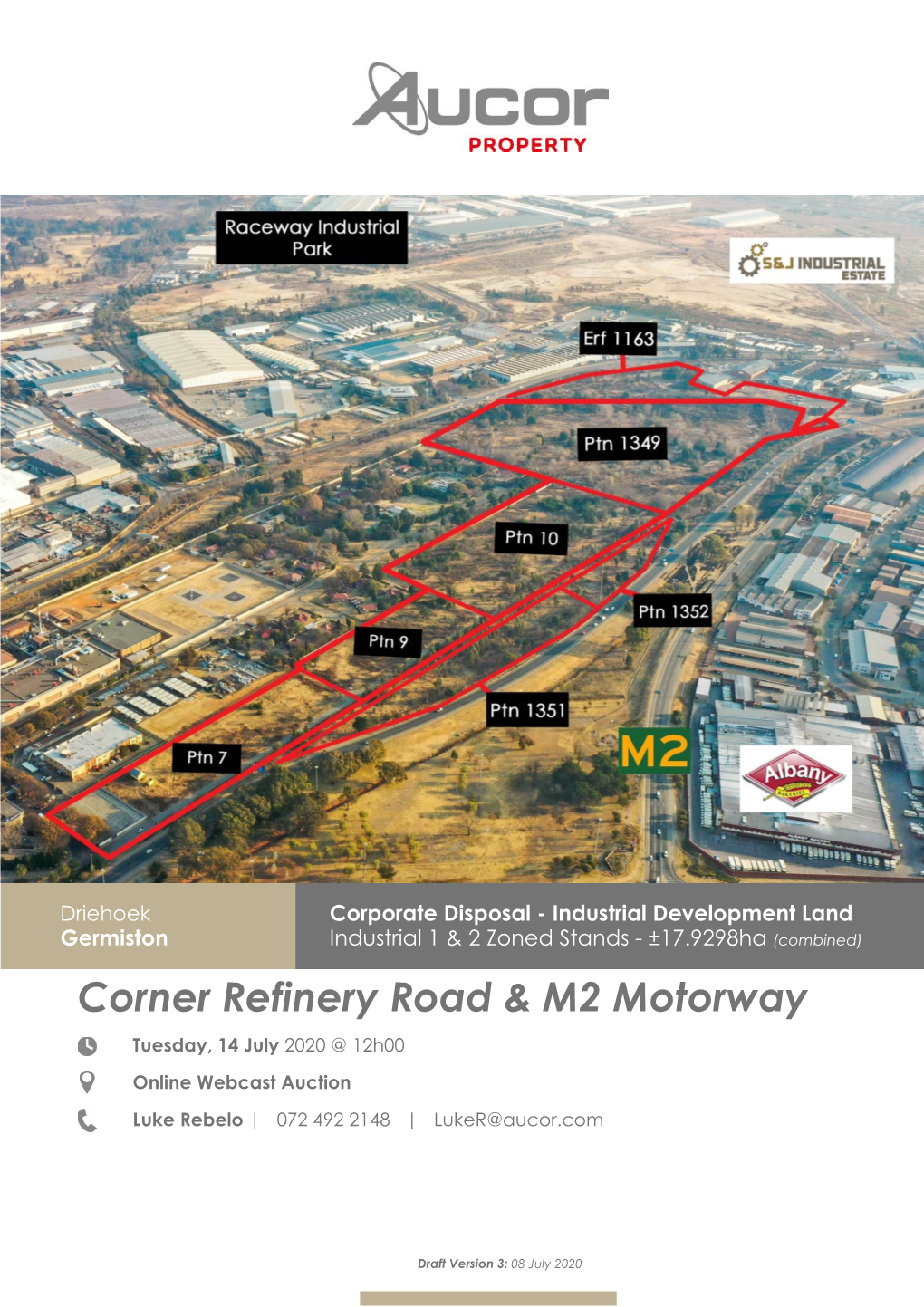 Corner Refinery Road & M2 Motorway