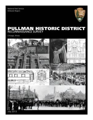 Pullman Historic District Reconnaissance Survey, Chicago