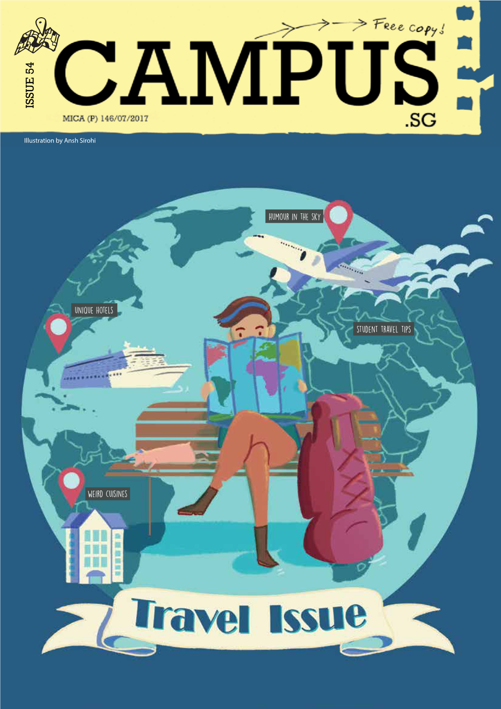 ISSUE 54 Cover.Pdf 111/6/186:12Pm Unique Hotels Weird Cuisines Humour Inthe Sky Student Travel Tips IFC Waseda.Pdf 1 6/6/18 4:08 Pm