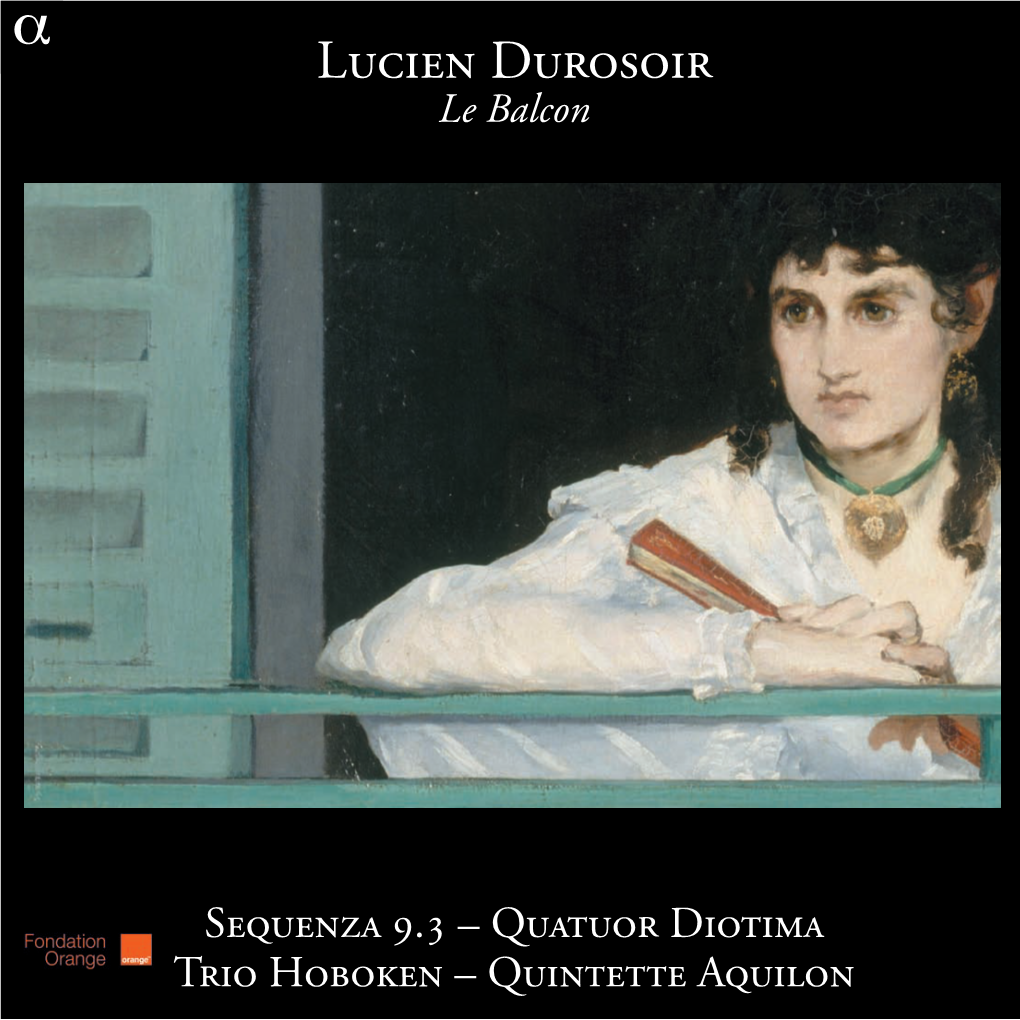 Lucien Durosoir Le Balcon