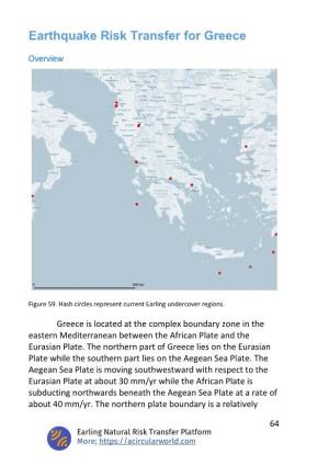 Earthquake Risk Transfer for Greece