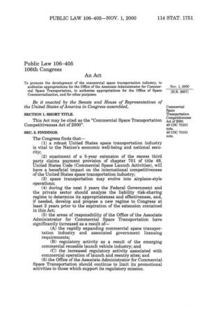 Public Law 106-405 106Th Congress An