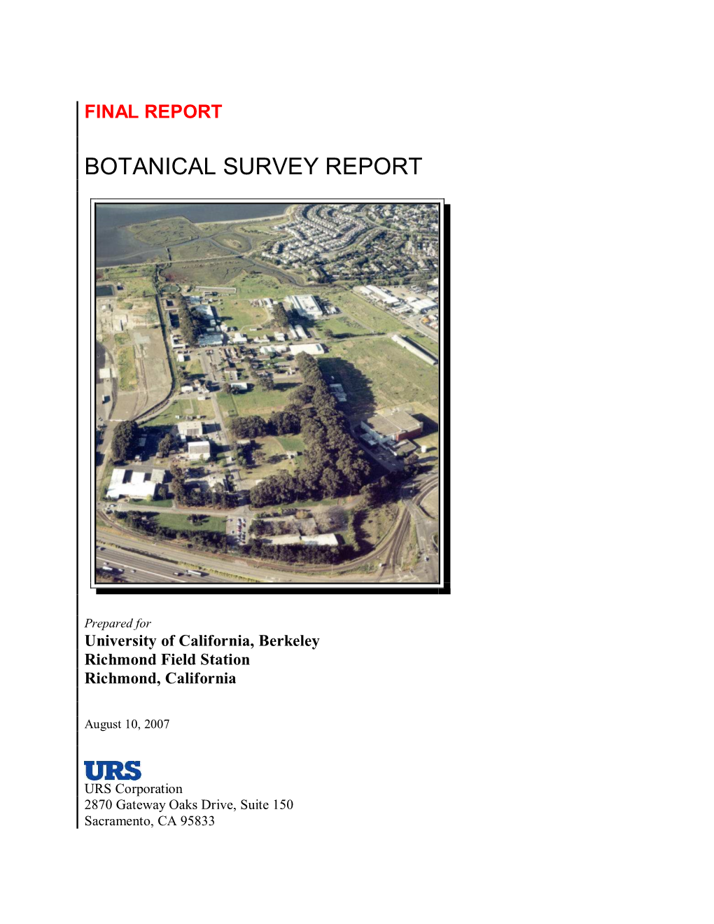 Botanical Survey Report
