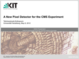 A New Pixel Detector for the CMS Experiment