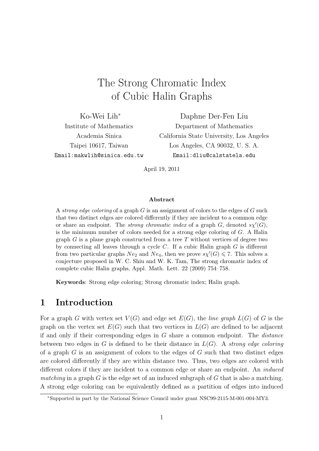The Strong Chromatic Index of Cubic Halin Graphs