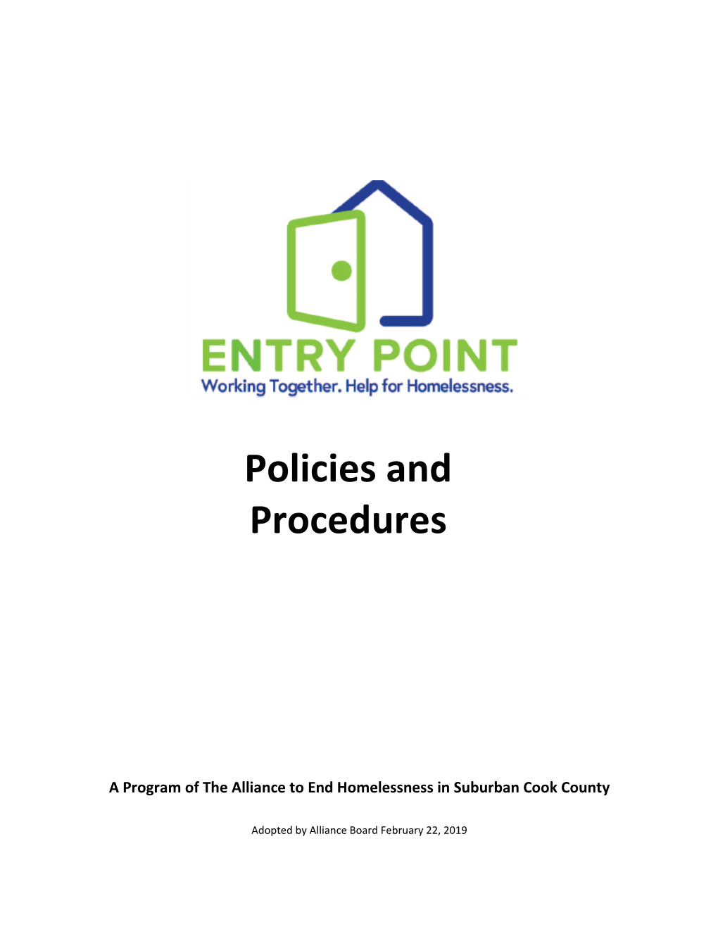 Entry Point Operations Manual