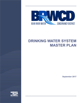 Drinking Water System Master Plan