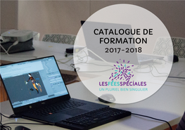 Catalogue De Formation 2017-2018