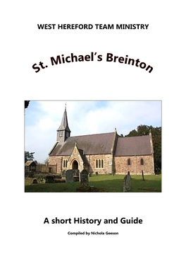 New Short Guide to St. Michael's Church Nov 2018