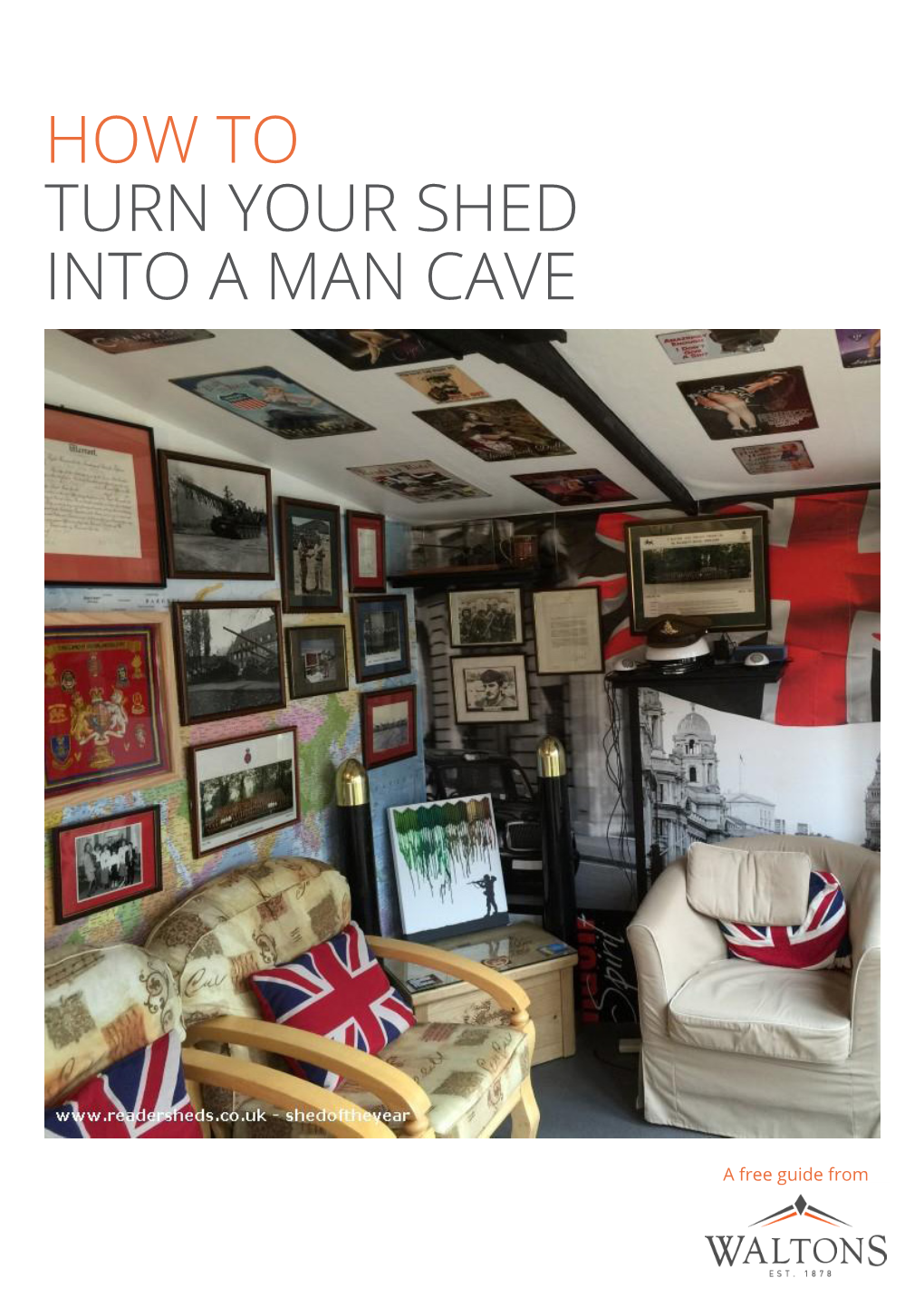 How to Turn Your Shed Into a Man Cave