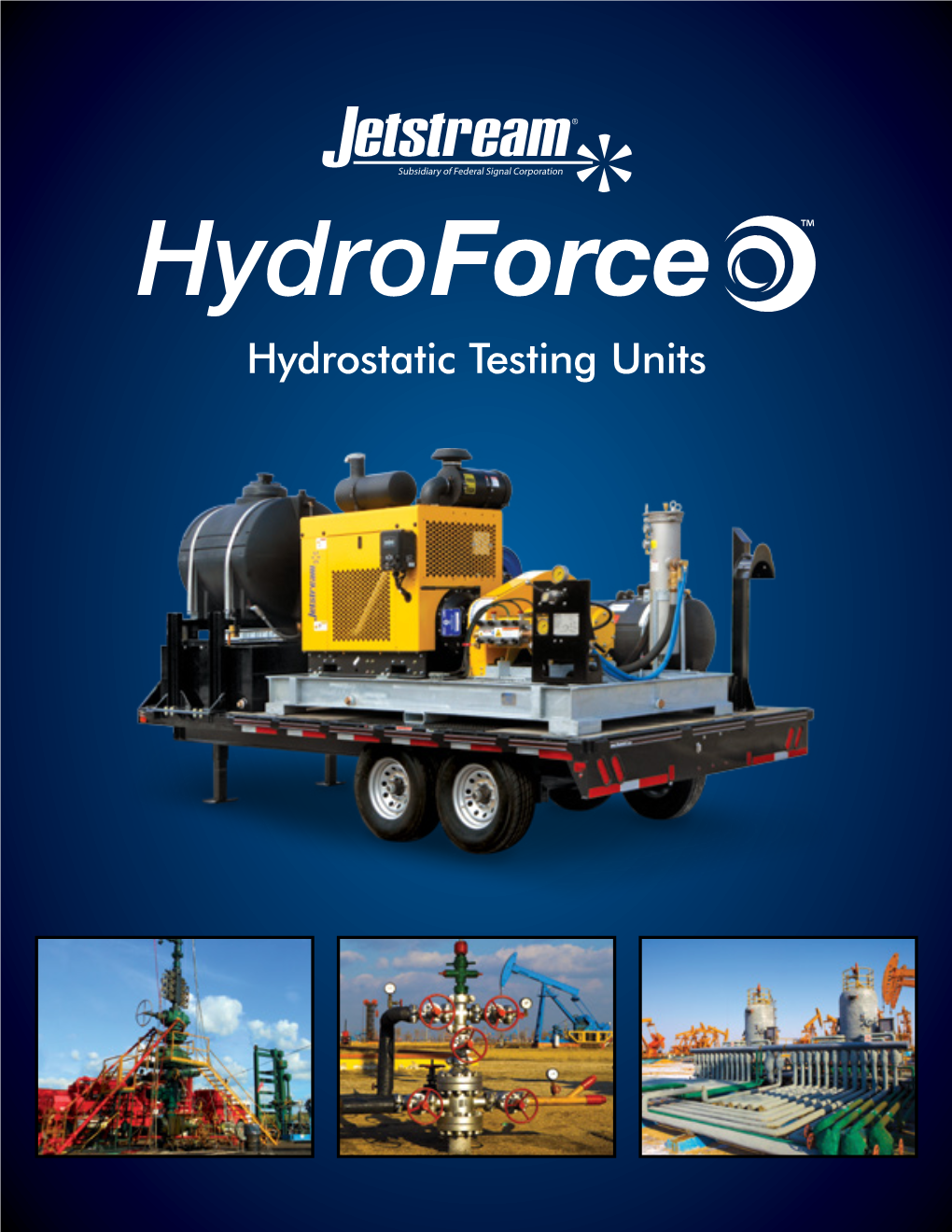 Hydrostatic Testing Units Fewer Parts, Faster Servicing