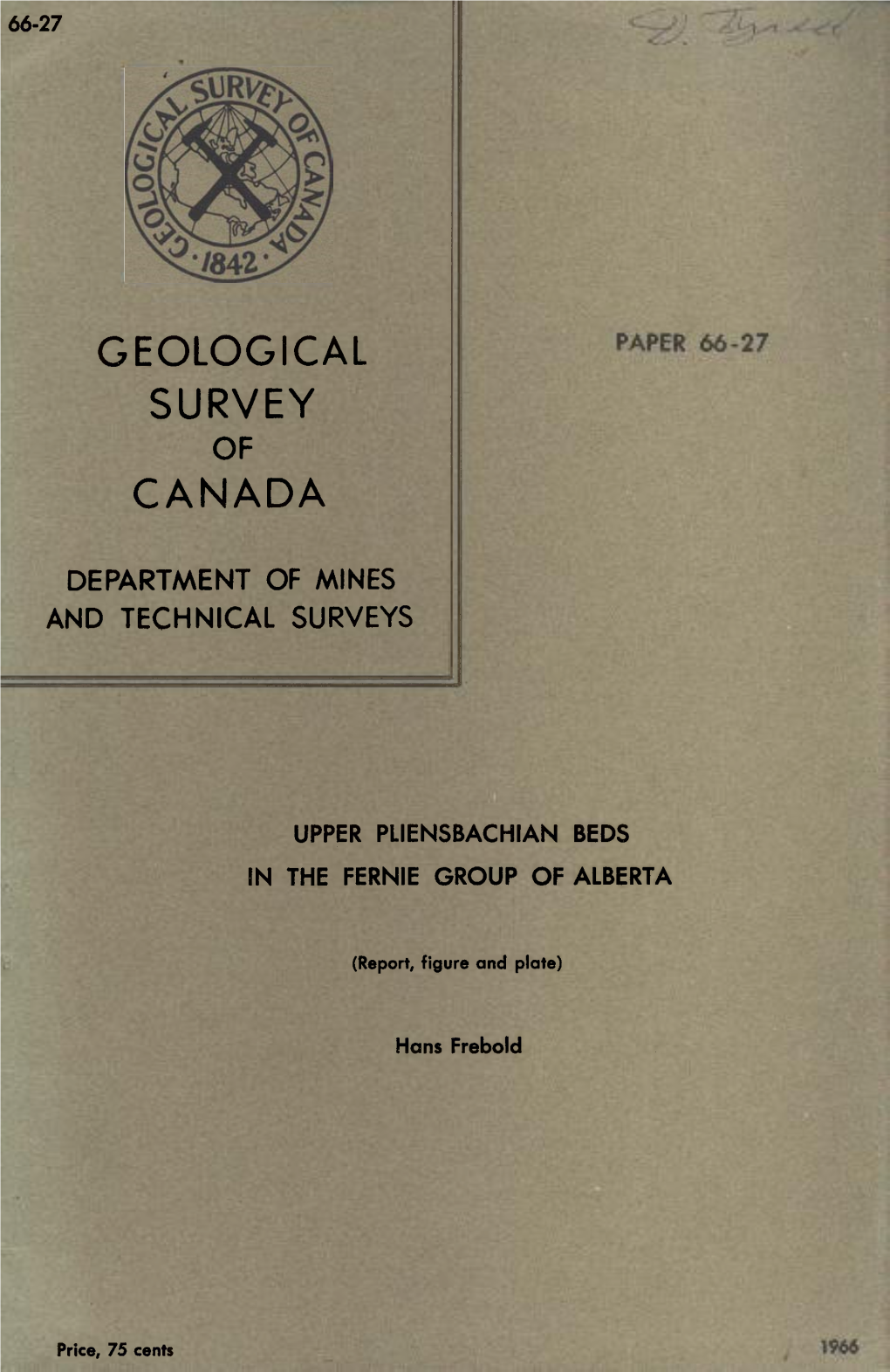 Geological Survey Canada