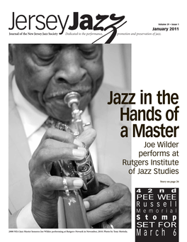 Jazz in the Hands of a Master Joe Wilder Performs at Rutgers Institute of Jazz Studies