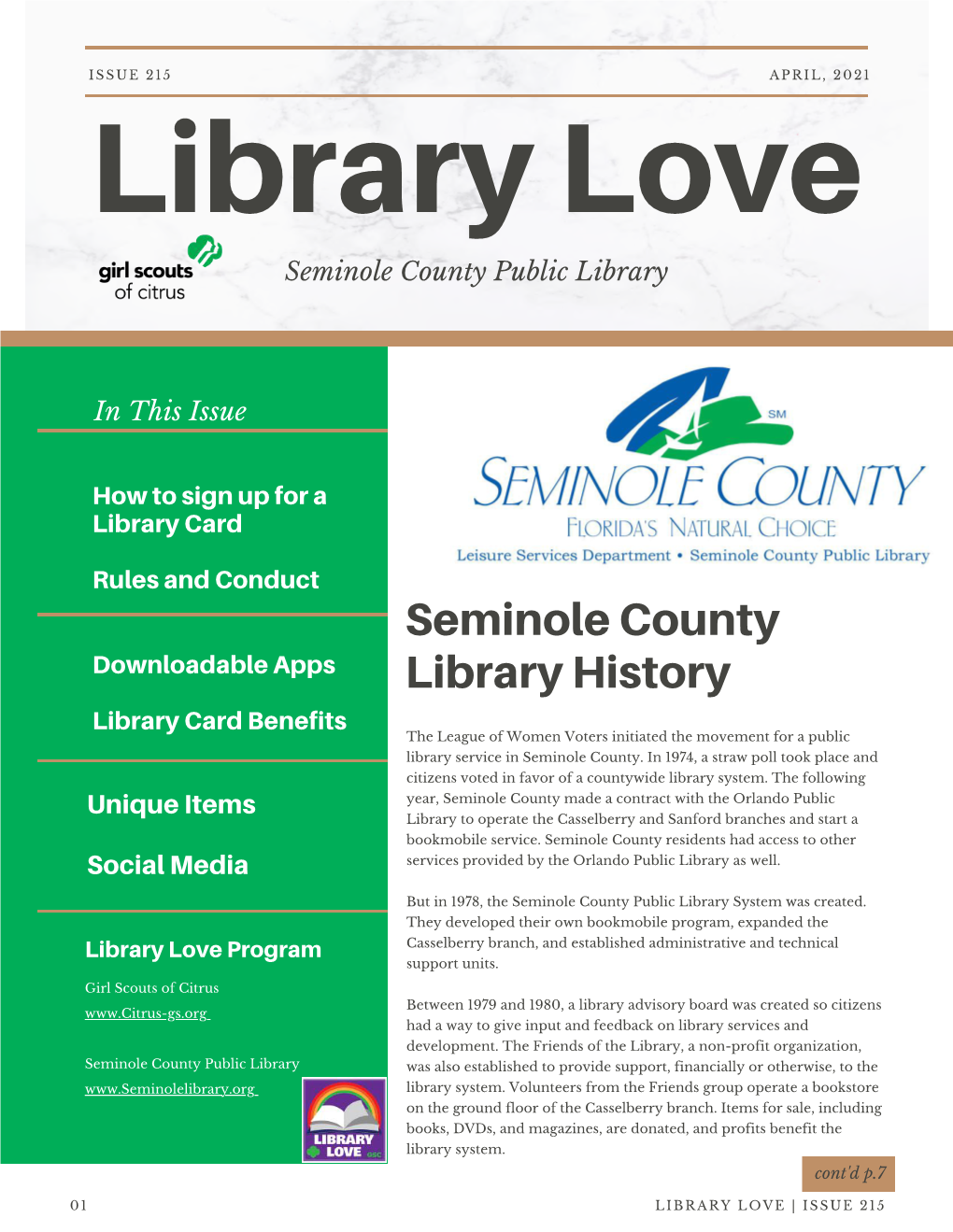 Seminole County Library Card Provides You with More Than Just Apps! Your Card Will Give You Access to Tools Beyond Your Imagination!