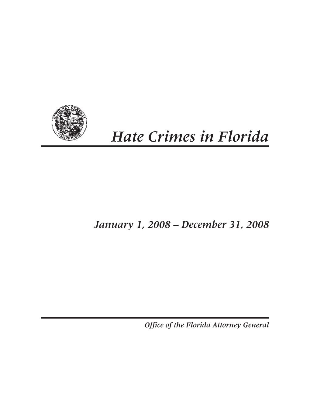 2008 Hate Crimes Report.Vp