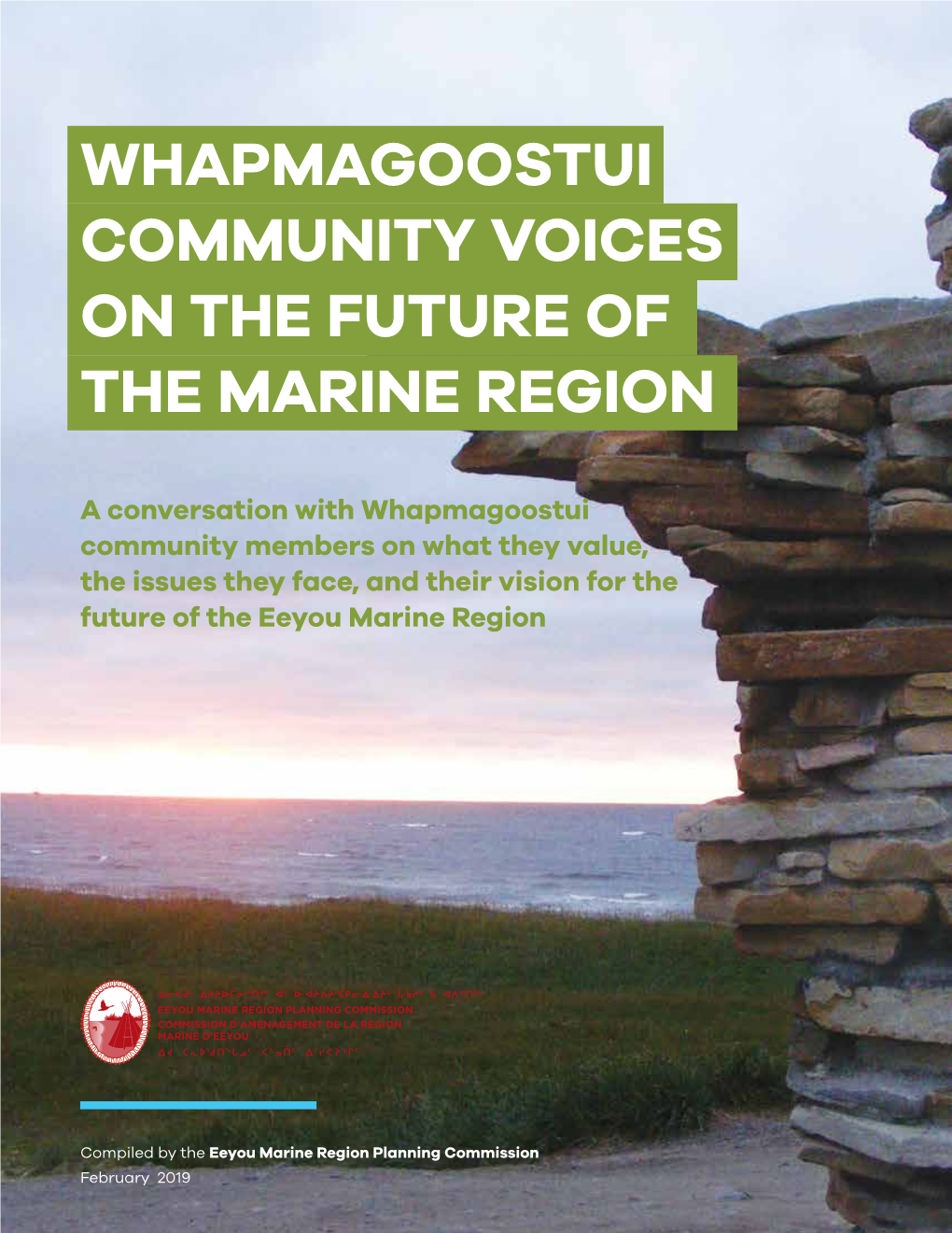 Whapmagoostui Community Voices on the Future of the Marine Region