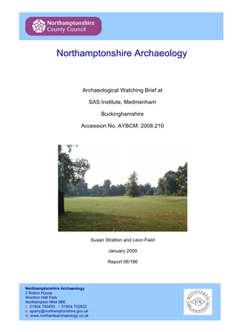 Northamptonshire Archaeology