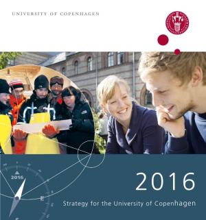 Strategy for the University of Copenhagen University Of