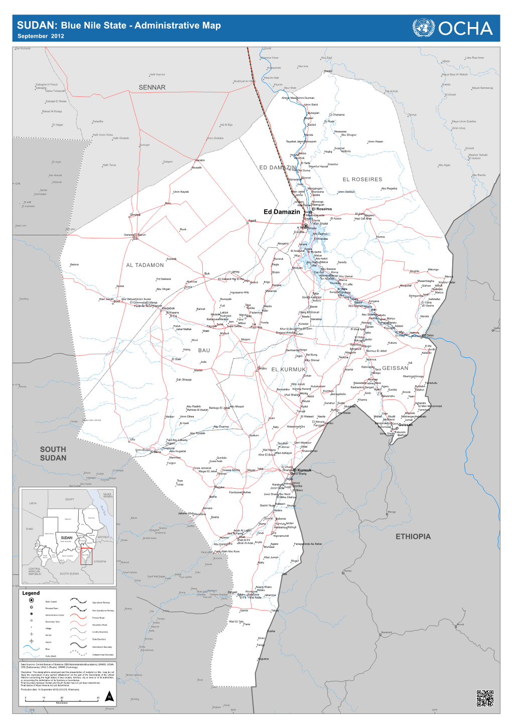SUDAN: Blue Nile State