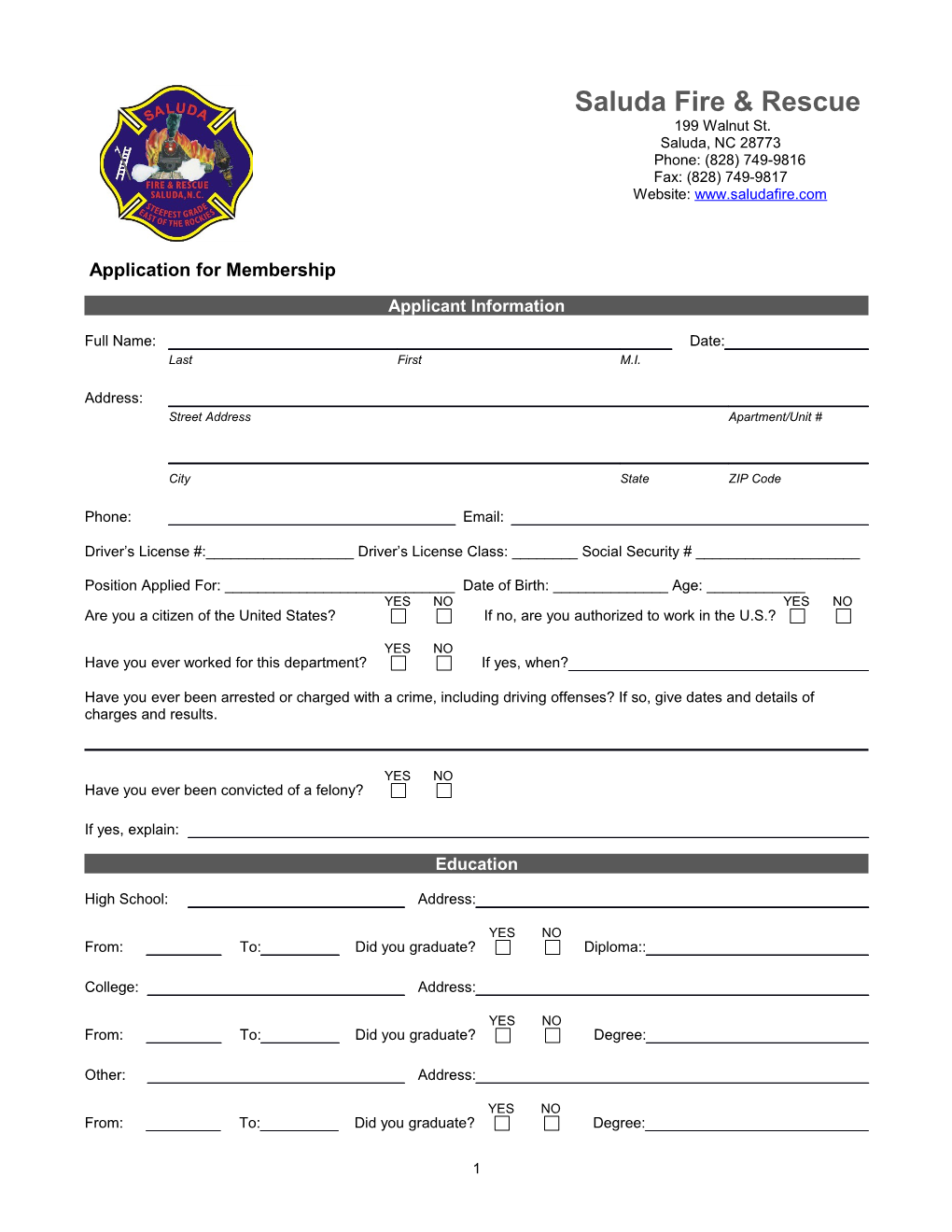 Application for Membership s4