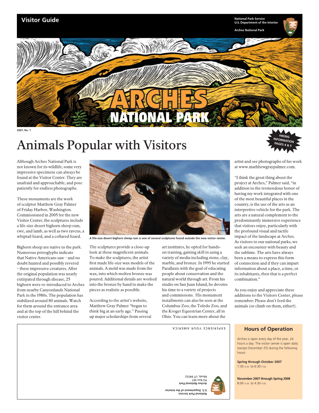 Animals Popular with Visitors PAGES 4 & 5