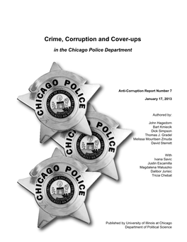 Crime, Corruption and Cover-Ups in the Chicago Police Department