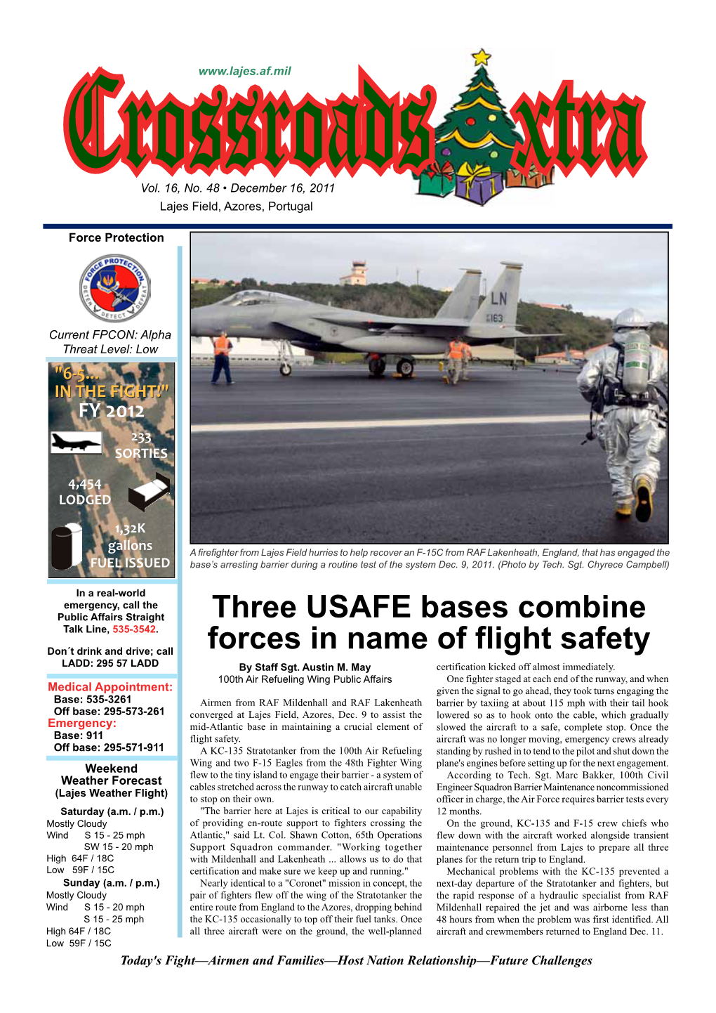 Three USAFE Bases Combine Forces in Name of Flight Safety
