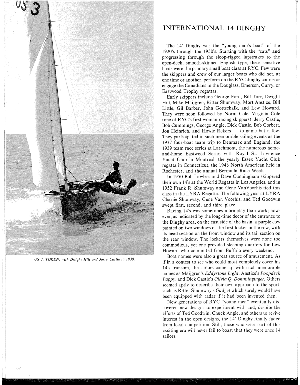 International 14 Dinghy