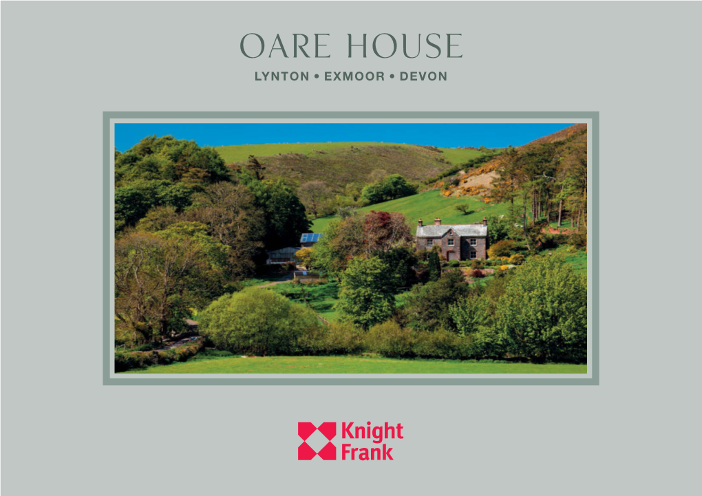 Oare House Lynton, Exmoor, Devon